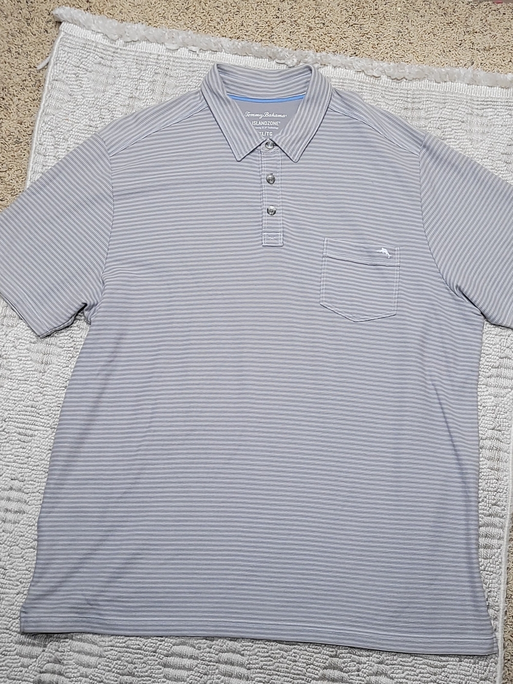 Tommy Bahama Island Zone Short Sleeve‎ Polo Shirt Size XL Gently Worn